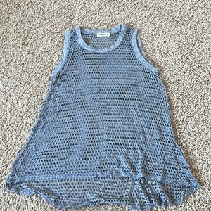Fishnet tank top